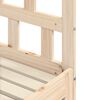 vidaXL Lova su ištraukiama dalimi, 80x200cm, pušies medienos masyvas