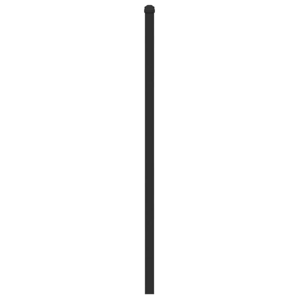 vidaXL Pakaitinis galvūgalis, ruda ąžuolo spalvos, 200cm, mediena ir plienas