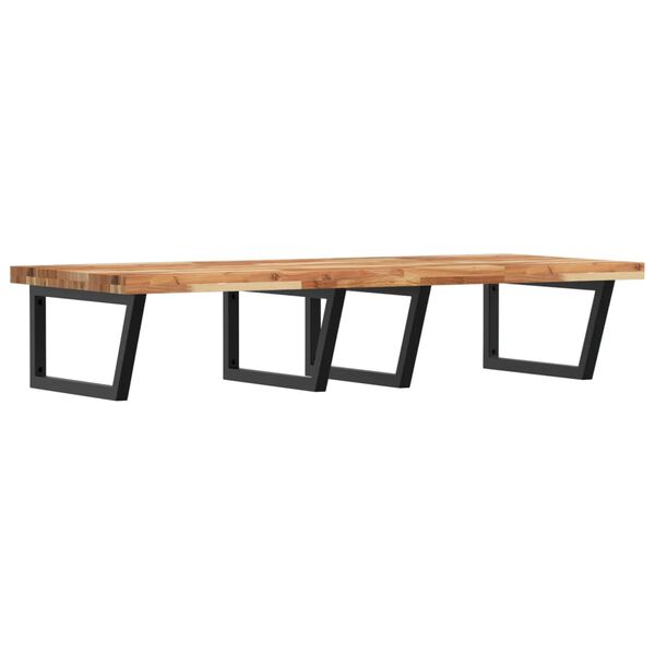 vidaXL Lentyna praustuvui, plienas ir akacijos medienos masyvas