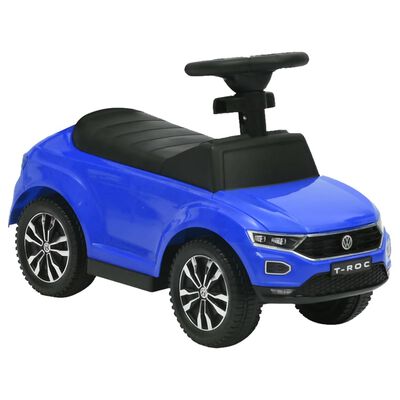 vidaXL Paspiriamas vaikiškas automobilis Volkswagen T-Roc, mėlynas
