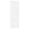 vidaXL Vidaus durys 73,5 x 198,5 cm fanera Balta