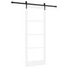 vidaXL Slankios durys Balta 83 x 211 cm
