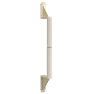 vidaXL Prie sienos montuojamas draskymo stovas katėms, 109cm, sizalis