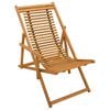 vidaXL Gulintojas 3 Pozicija Kietas eukalipto medis Natūrali