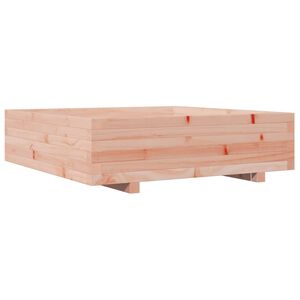 vidaXL Sodo lovelis, 90x90x26,5cm, douglas eglės medienos masyvas