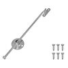 vidaXL Trūkčiojimo svirtis 12 vnt. Sidabro 190 mm Metalas