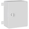 vidaXL Control Cabinet Pilka 32 x 13 x 30 cm ABS plastikas