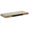 vidaXL Pakabinamos lentynos, 2vnt., ąžuolo, 60x23,5x3,8cm, MDF