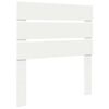 vidaXL Lovos rėmas su stalčių Balta 100 x 200 cm Apdirbta mediena