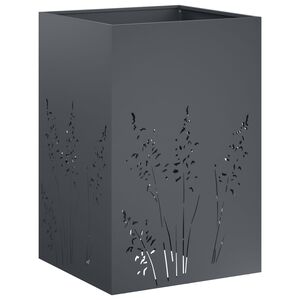 vidaXL Sodo vazonas Antracito 50 x 50 x 75 cm &Scaron;altai valcuotas plienas