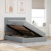 vidaXL Lova su daiktų laikymo vieta ir čiužiniu 140 x 190 cm