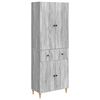 vidaXL Spintelė 2 pcs 66 x 34,5 x 90 cm Apdirbta mediena