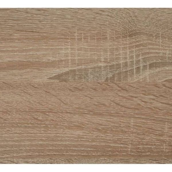 FMD Prie sienos mont. lentyna su 4 skyr., ąžuolo ir blizg. balt. sp.