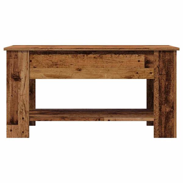 vidaXL kavos staliukas Old Wood 101x49x52 cm Engineered Wood