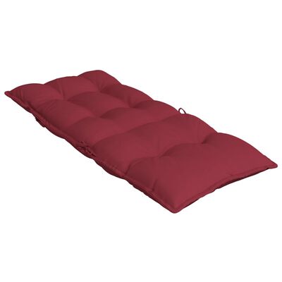 vidaXL Kėdės pagalvėlės, 4vnt., raudonojo vyno, oksfordo audinys