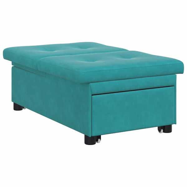 vidaXL Sofa lova Turkio 194 x 67 x 82 cm Aksomas