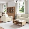 vidaXL Sofa 2 pcs Taupe 219 x 80 x 82 cm audinys