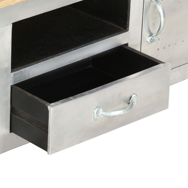 vidaXL Aviator Televizoriaus spintelė, 120x30x40cm, mango masyvas