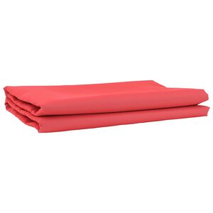 vidaXL Markizės pakaitinis audinys Raudona 1000 x 160 cm Poliesteris
