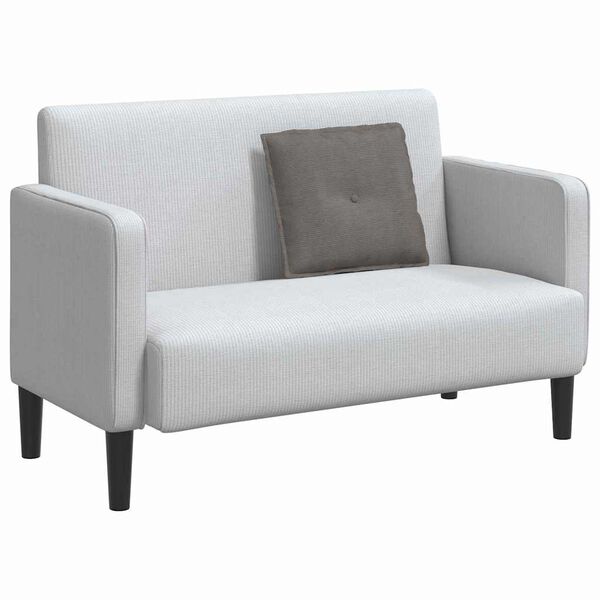 vidaXL Apsaugos Pagalvė &Scaron;viesiai pilka 50 x 45 cm Kordūrinis audinys