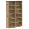 vidaXL CD spinta Artisano ąžuolo 60 x 17 x 92 cm Apdirbta mediena