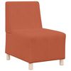 vidaXL Modulinis sofa vienetas be rankų 2 pcs Oranžinė 55 x 74 x 82 cm