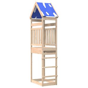 vidaXL Žaidimų bok&scaron;tas Ruda 52,5 x 85 x 265 cm Kietos pu&scaron;ies mediena