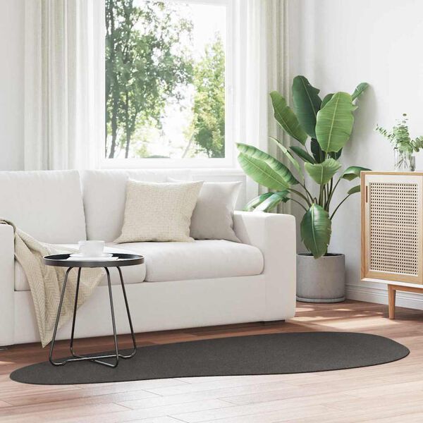 vidaXL Kilimas HUARTE Antracitas 100 x 200 cm Poliesteris