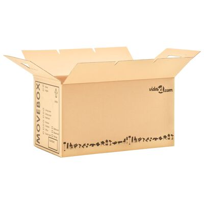 vidaXL Kraustymosi dėžės, 200vnt., 60x33x34cm, XXL (10x30145)