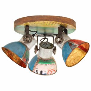 vidaXL Lubinis &scaron;viestuvas, įvairių spalvų, 25W, 42x25cm, E27