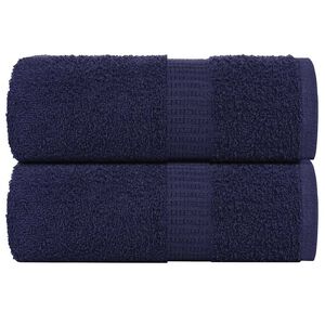 vidaXL Rank&scaron;luosčiai FROGN, 2 vnt., tamsiai mėlyni, 30x30 cm, 360 g/m&sup2;