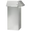 vidaXL Sraigių tvora 13,5 x 13,5 x 25 cm Galvanizuotas plienas