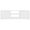 vidaXL Televizoriaus spintelė, baltos spalvos, 120x30x37,5 cm, MDP