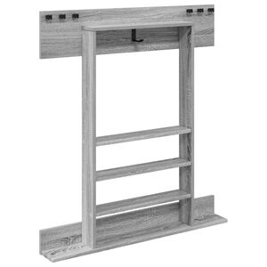 vidaXL Biliardo lazdos stovas Apdirbta mediena 93 x 12 x 103 cm