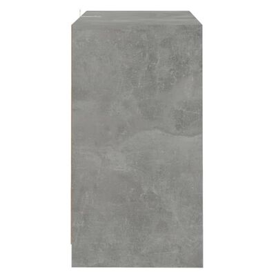 vidaXL Šoninė spintelė, betono pilkos spalvos, 70x41x75cm, MDP