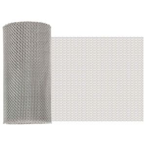 vidaXL Tinklinis ekranas 20 x 500 cm 8 Mesh Nerūdijantis plienas 201