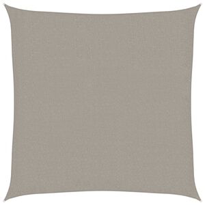 vidaXL Burė nuo saulės, &scaron;viesiai siva, 2x2m, HDPE, 160g/m&sup2;, kvadratinė