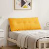 vidaXL Apsaugos Pagalvė &Scaron;viesi geltona 120 x 50 cm Kordūrinis audinys