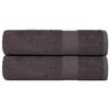 vidaXL Rank&scaron;luosčiai FROGN, 2 vnt., antracito spalvos, 50x100 cm, 360 g/m&sup2;