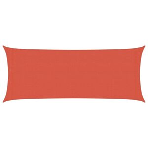 vidaXL Uždanga nuo saulės, terakota spalvos, 2x4,5m, HDPE, 160g/m&sup2;