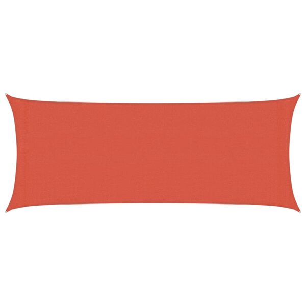 vidaXL Uždanga nuo saulės, terakota spalvos, 2x4,5m, HDPE, 160g/m&sup2;