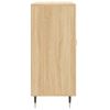vidaXL &Scaron;oninė spintelė, sonoma ąžuolo, 90x34x80cm, apdirbta mediena