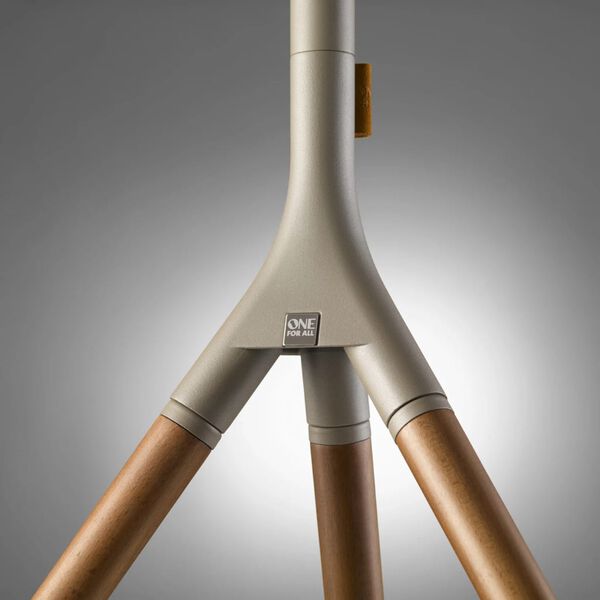 One For All Trikojis televizoriaus stovas, tamsiai rudas, 32"–65"