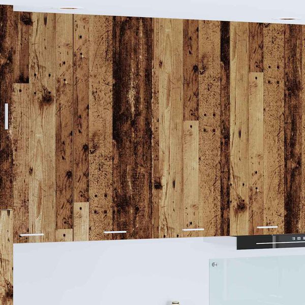 vidaXL Pakabinama spintelė su saugykla Senas medis 80 x 31 x 100 cm