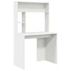 vidaXL Stalas Balta 91 x 50 x 149 cm Apdirbta mediena
