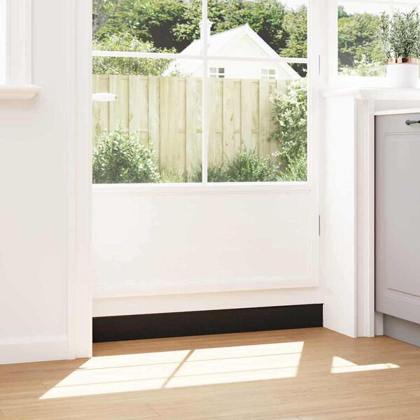 vidaXL Savarankiškai klijuojami durų šepetėlių sandarikliai 2 pcs