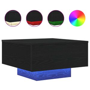 vidaXL Juodojo ąžuolo 55 x 55 x 31 cm Apdirbta mediena