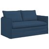 vidaXL Sofa 2 pcs Mėlyna 196 x 82 x 85 cm audinys