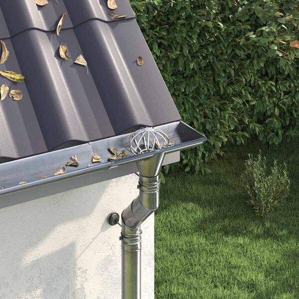 vidaXL Latako lapo apsauga 2 pcs Sidabro 50 mm Nerūdijantis Plienas