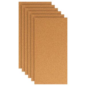 vidaXL Kam&scaron;čio plok&scaron;tė 6 pcs Ruda 100 x 50 cm Kam&scaron;čiamedžio žievė